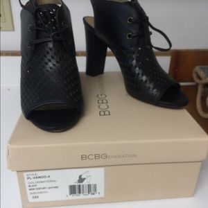BCBG Open Toe Heels
